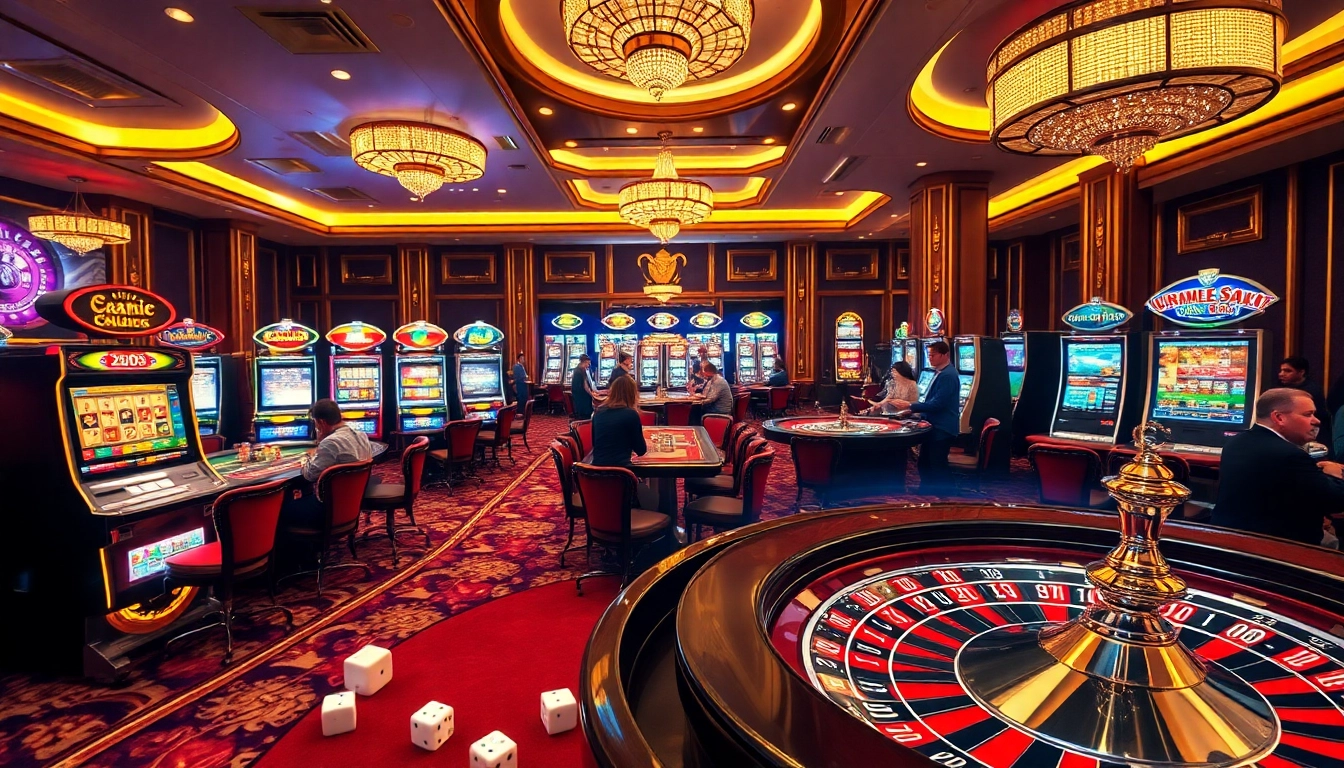 Experience the thrill of gambling at https://bl555.black with elegant casino tables and vibrant slot machines.